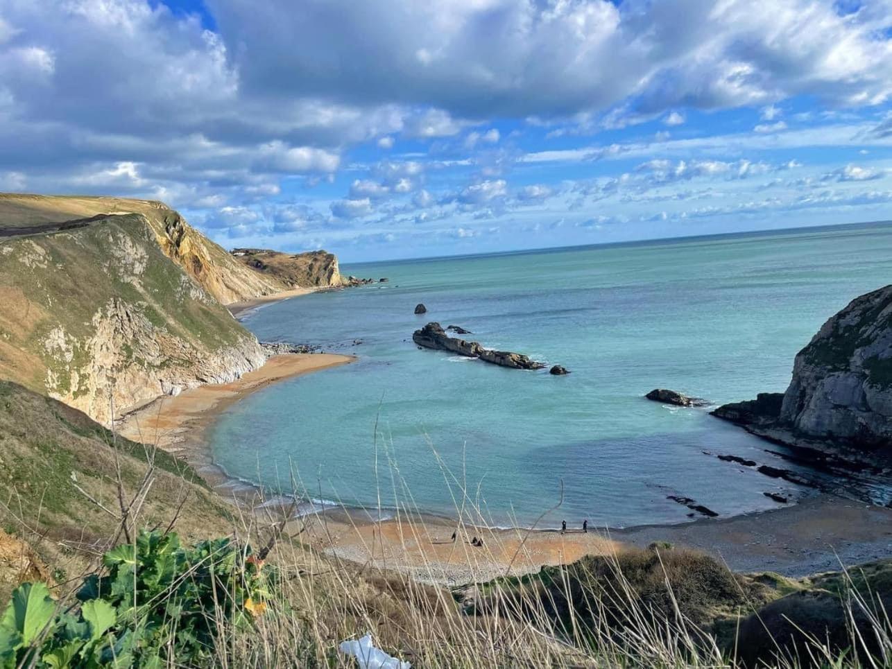 Emma'S Sea View 2-Bedroom Caravan At Durdle Door Near Wareham Dorset เวสต์ลัลเวิร์ธ ภายนอก รูปภาพ