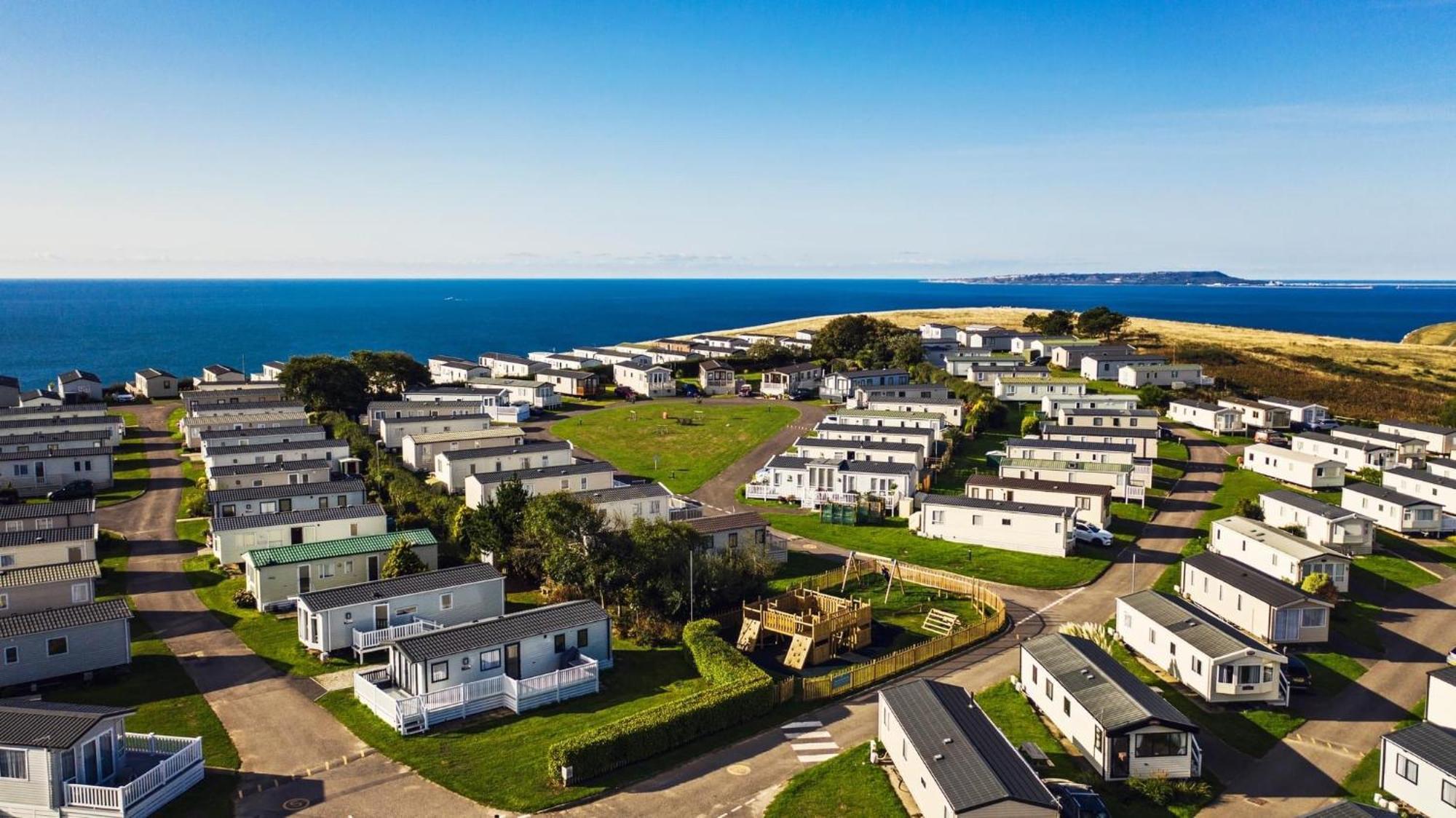 Emma'S Sea View 2-Bedroom Caravan At Durdle Door Near Wareham Dorset เวสต์ลัลเวิร์ธ ภายนอก รูปภาพ